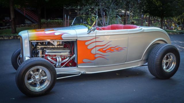 1932 Metallic Silver w/ Flames Ford Other