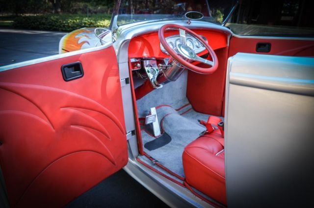 1932 Metallic Silver w/ Flames Ford Other