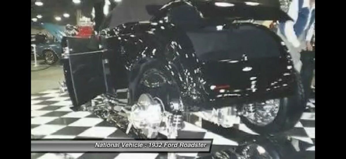 1932 Black Ford Roadster