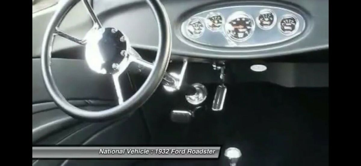 1932 Black Ford Roadster