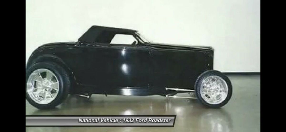 1932 Black Ford Roadster