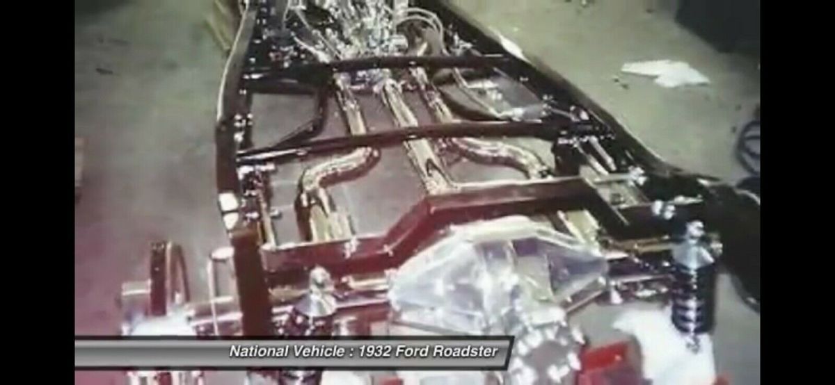 1932 Black Ford Roadster