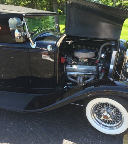 1932 Gloss Black Ford Other Convertible