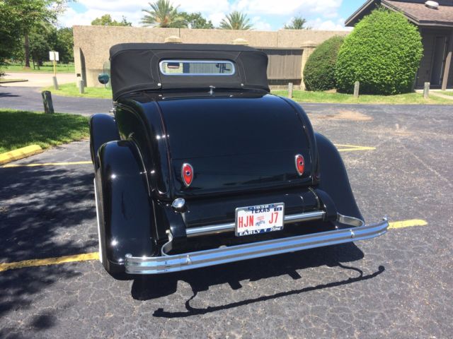 1932 Gloss Black Ford Other Convertible