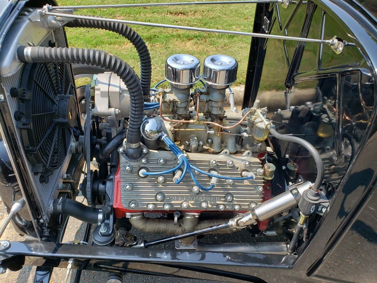 1932 Black Ford Roadster Convertible