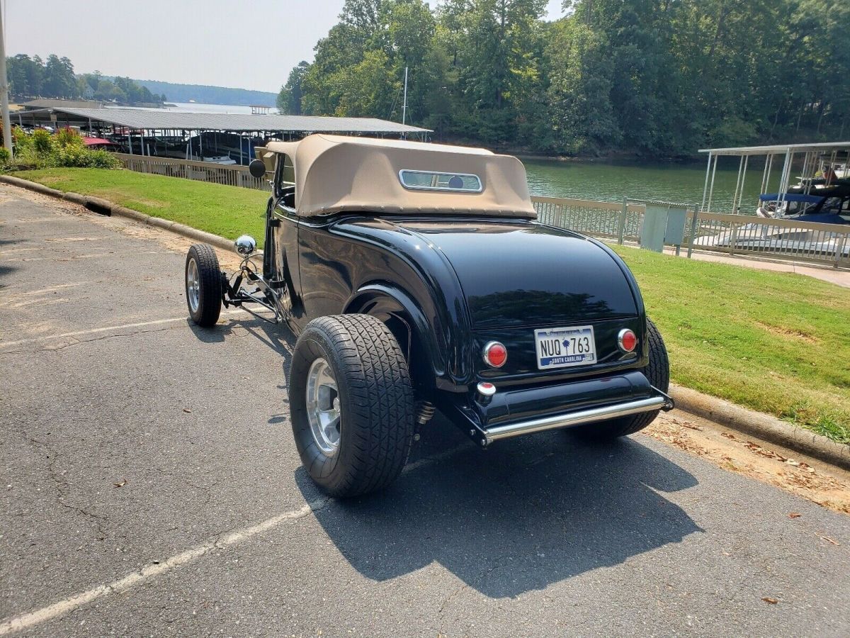 1932 Black Ford Roadster Convertible