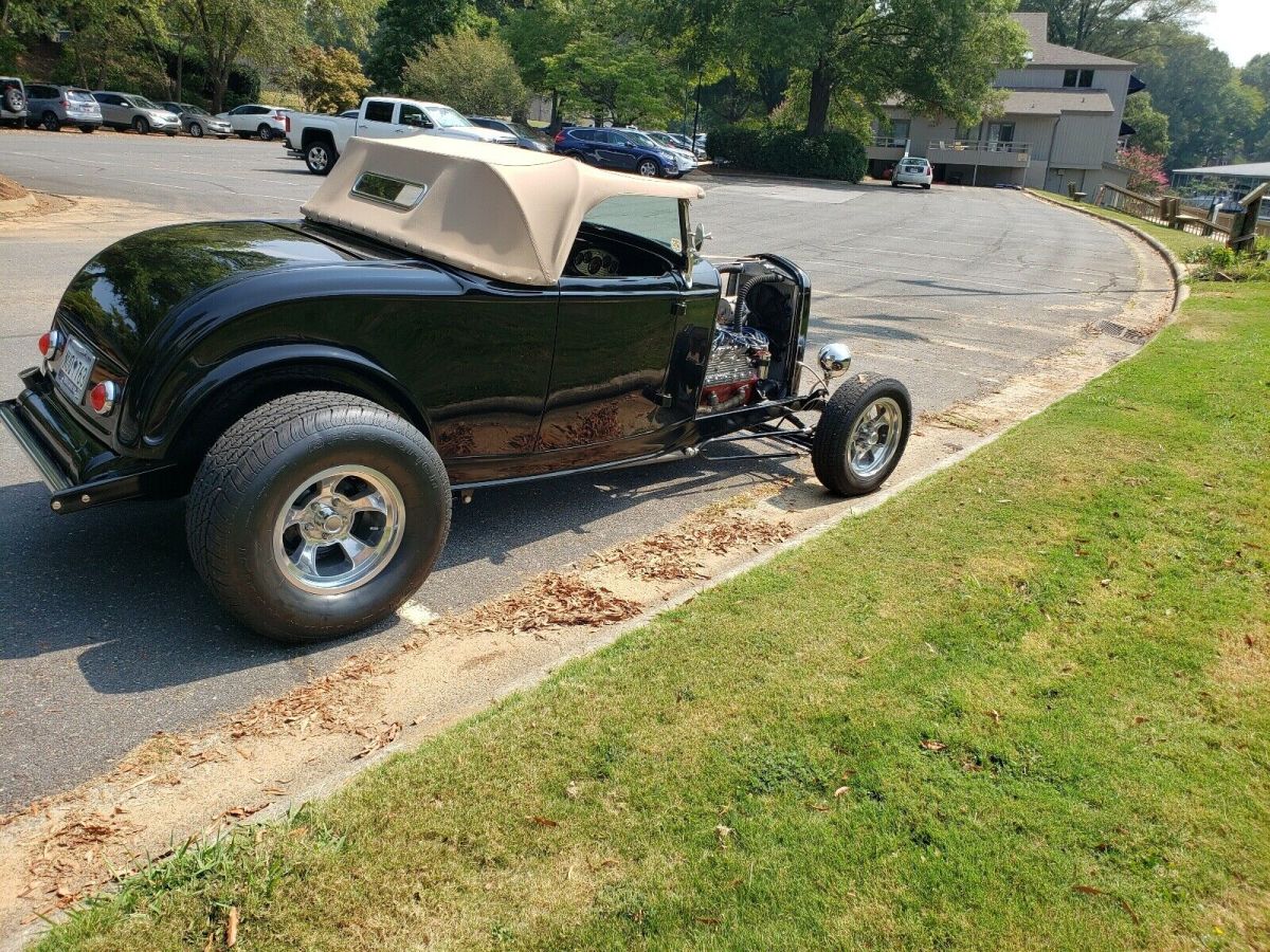 1932 Black Ford Roadster Convertible