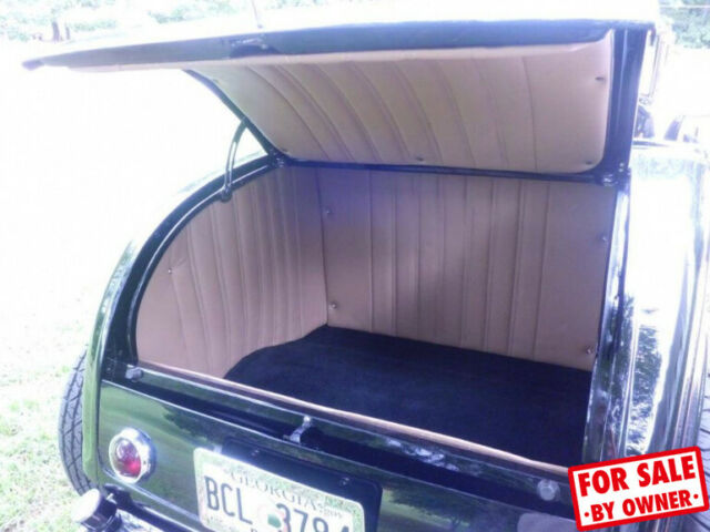 1932 Black Ford Roadster Convertible