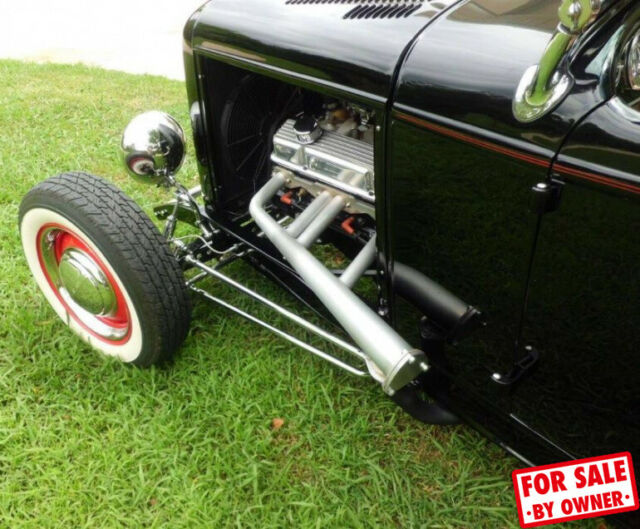 1932 Black Ford Roadster Convertible
