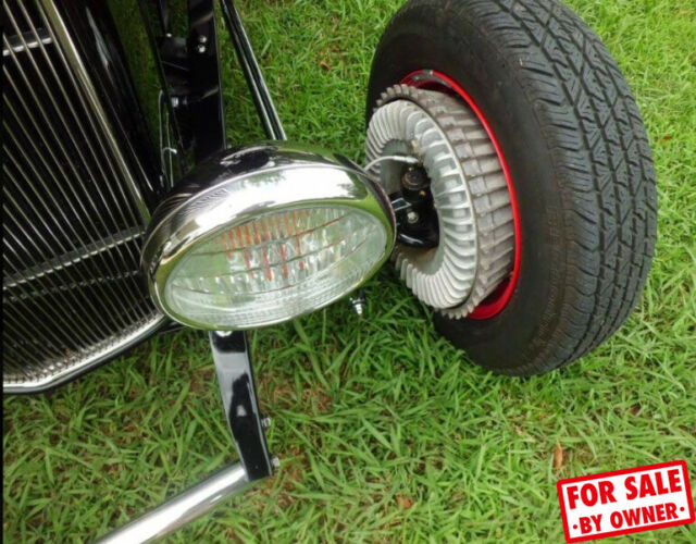 1932 Black Ford Roadster Convertible