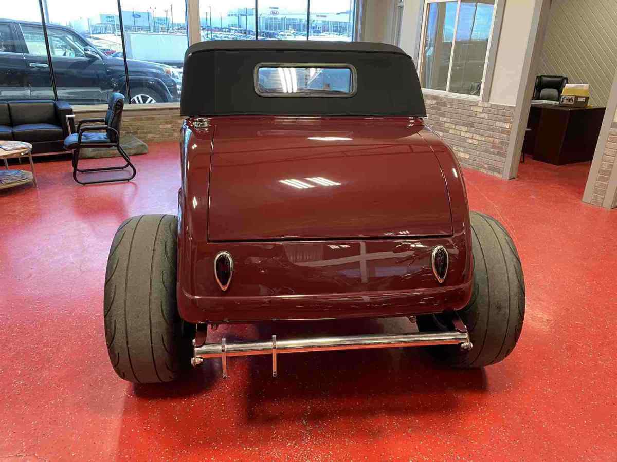1932 Red Ford Roadster Convertible