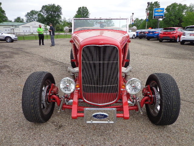 1932 Red Ford Roadster Convertible