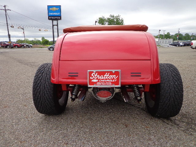 1932 Red Ford Roadster Convertible