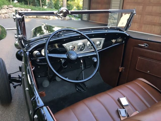 1932 Black Ford Roadster Roadster