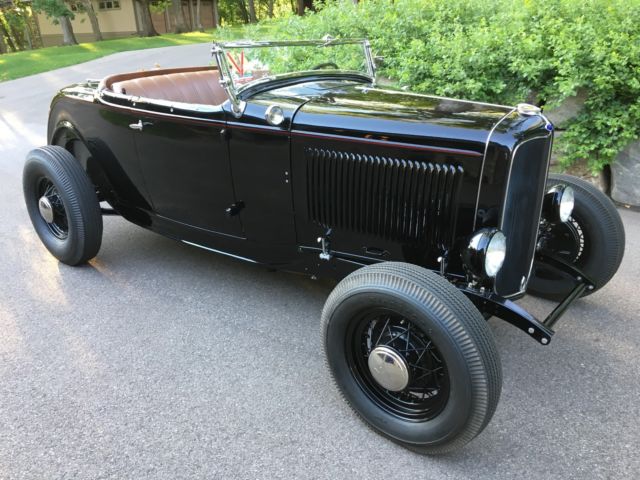 1932 Black Ford Roadster Roadster