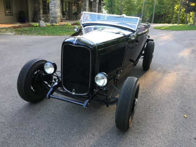 1932 Black Ford Roadster Roadster