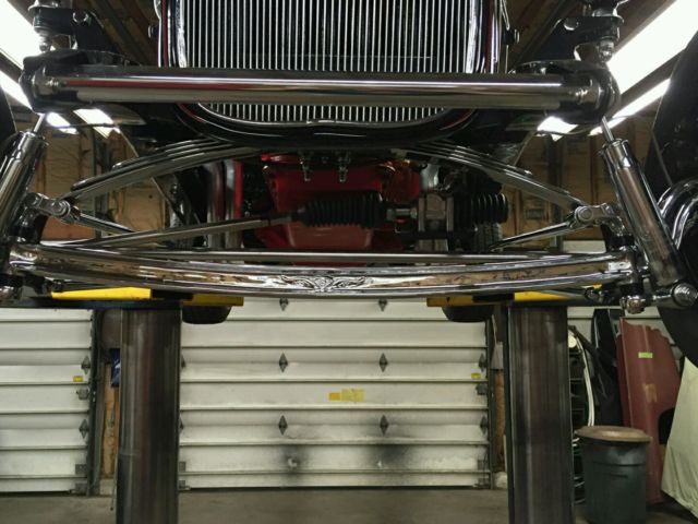 1932 Black Ford Model B Convertible