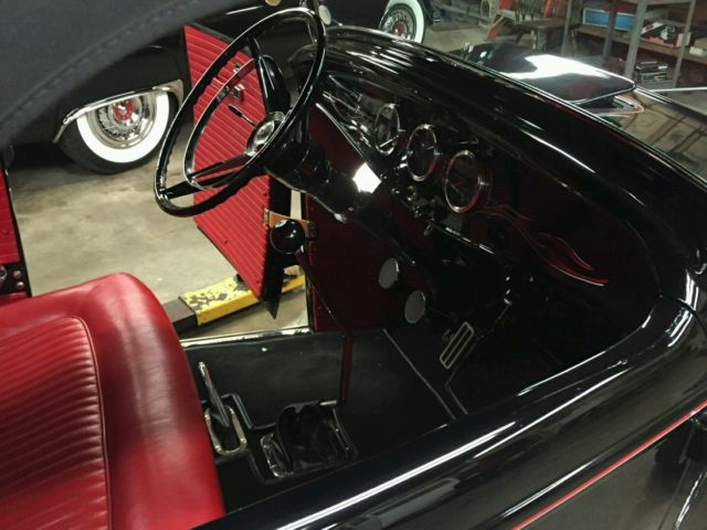 1932 Black Ford Model B Convertible