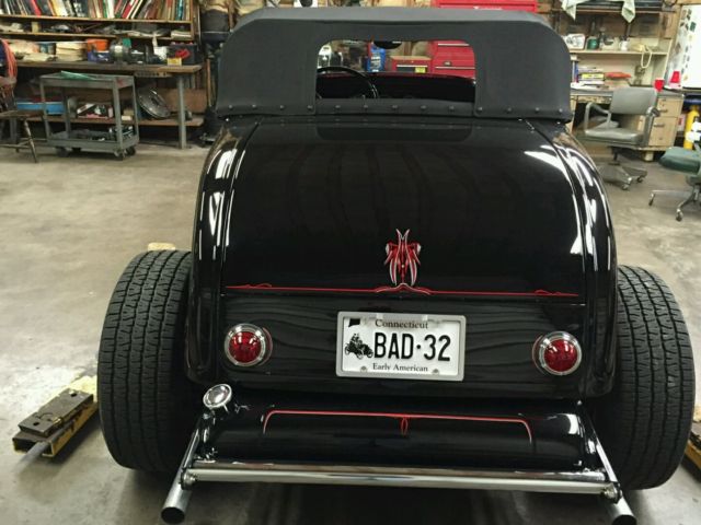 1932 Black Ford Model B Convertible