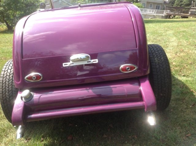 1932 Purple Ford Roadster Convertible