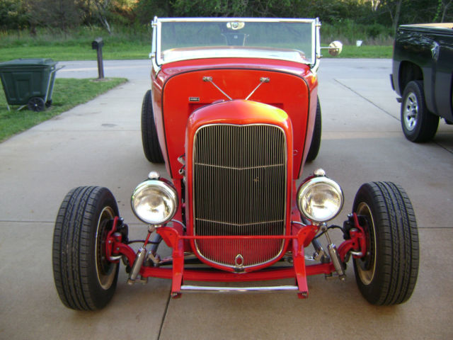 1932 Red Ford Other Convertible