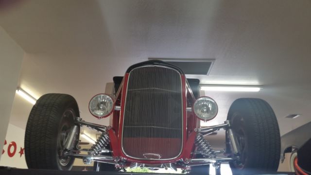 1932 Red and Black Ford Other Convertible