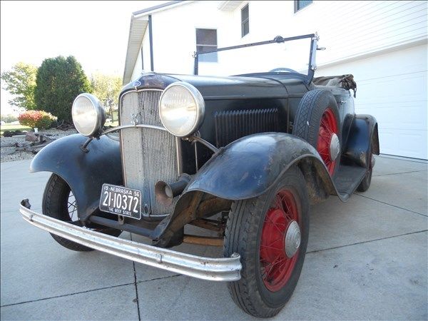 1932 Black Ford Other Convertible