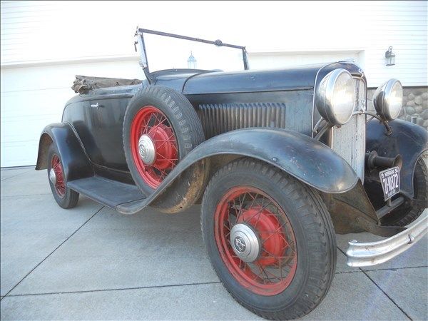 1932 Black Ford Other Convertible
