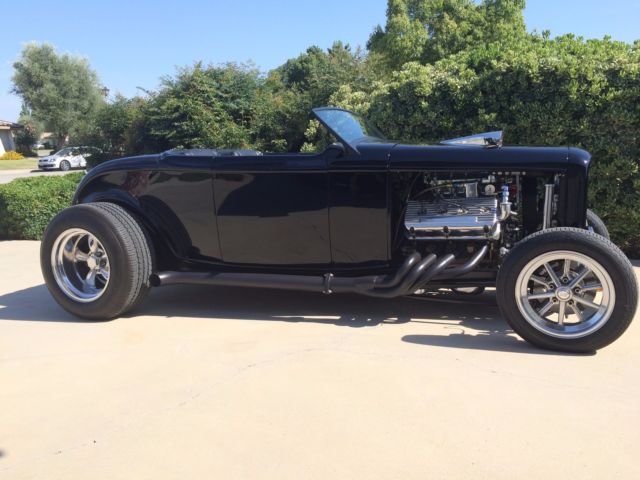 1932 Black Ford Roadster Roadster