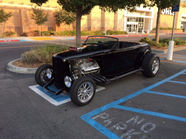 1932 Black Ford Roadster Roadster