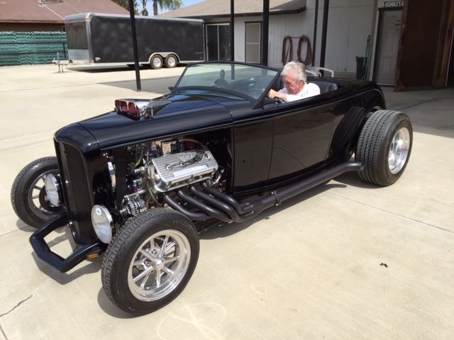 1932 Black Ford Roadster Roadster