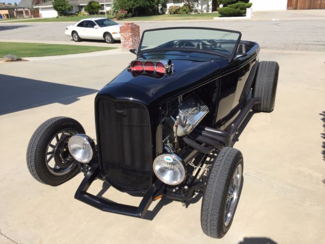 1932 Black Ford Roadster Roadster