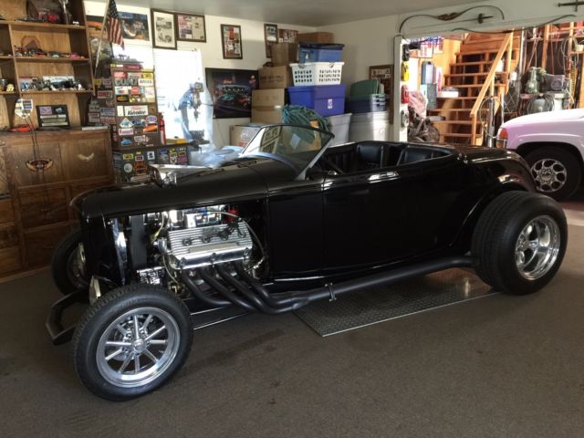 1932 Black Ford Roadster Roadster