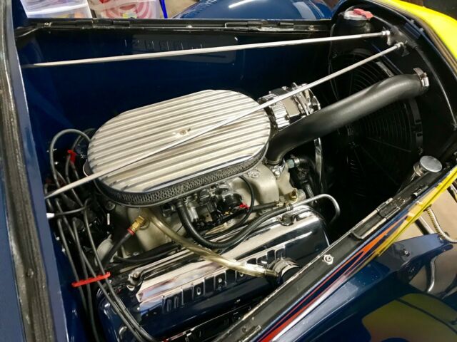 1932 Blue Ford Model B roadster pickup