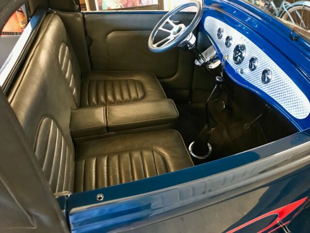 1932 Blue Ford Model B roadster pickup