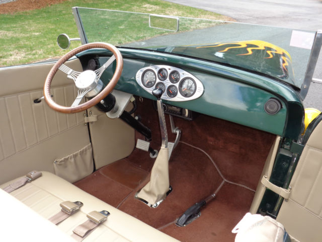 1932 Green Ford Model A Convertible