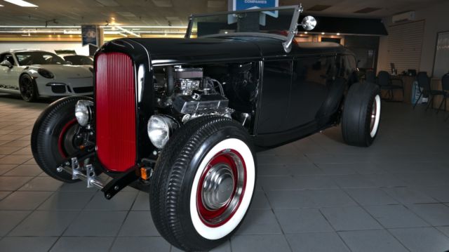 1932 Black Ford Roadster Convertible