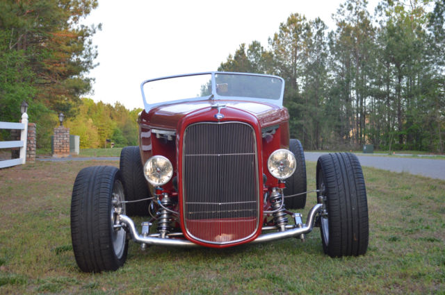 1932 Viper red Ford Roadster Roadster