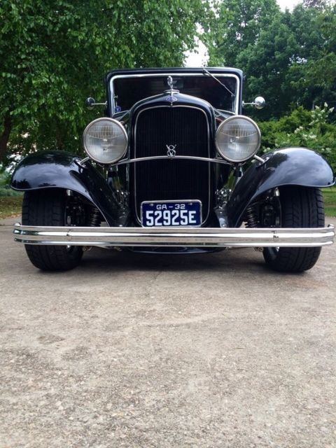 1932 Black Ford 2 Door Sedan Sedan