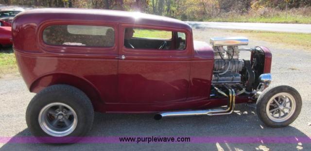 1932 Black Ford 2 Door Sedan Sedan