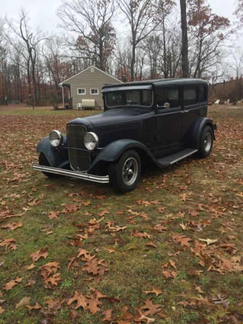 1929 Dark Blue Ford Other Sedan
