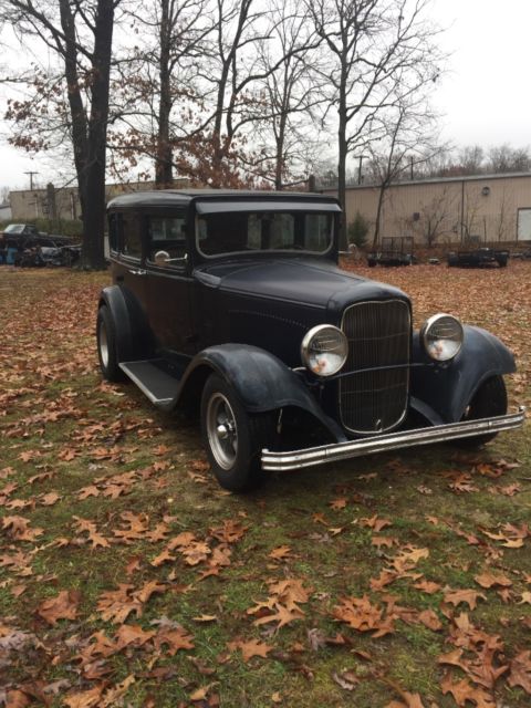 1929 Dark Blue Ford Other Sedan
