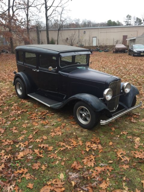 1929 Dark Blue Ford Other Sedan
