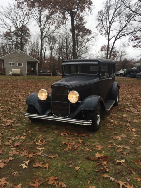 1929 Dark Blue Ford Other Sedan