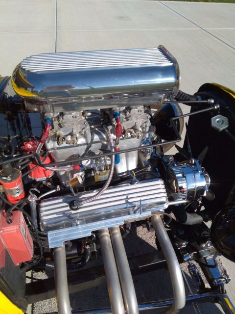 1932 Yellow Ford Pickup Standard Cab Pickup