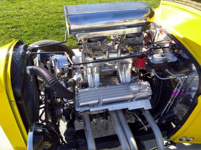 1932 Yellow Ford Pickup Standard Cab Pickup