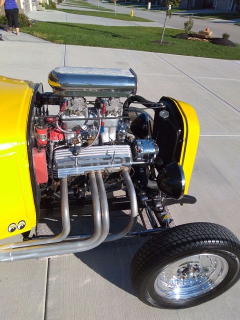 1932 Yellow Ford Pickup Standard Cab Pickup