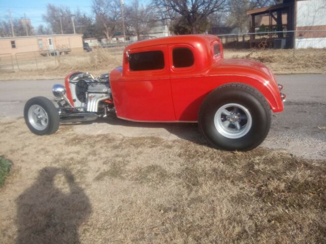 1932 Red..metalic Ford Model A Coupe