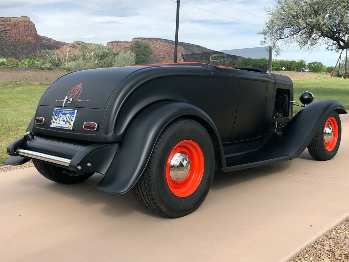 1932 Orange Ford Mustang Convertible