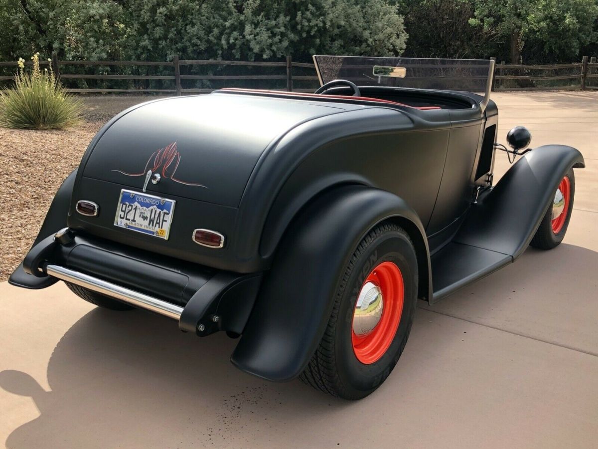 1932 Orange Ford Mustang Convertible